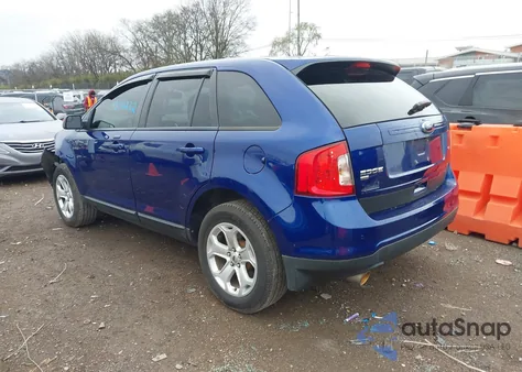 2013 Ford Edge Sel из США, поврежденный, VIN 2FMDK4JC8DBC85896